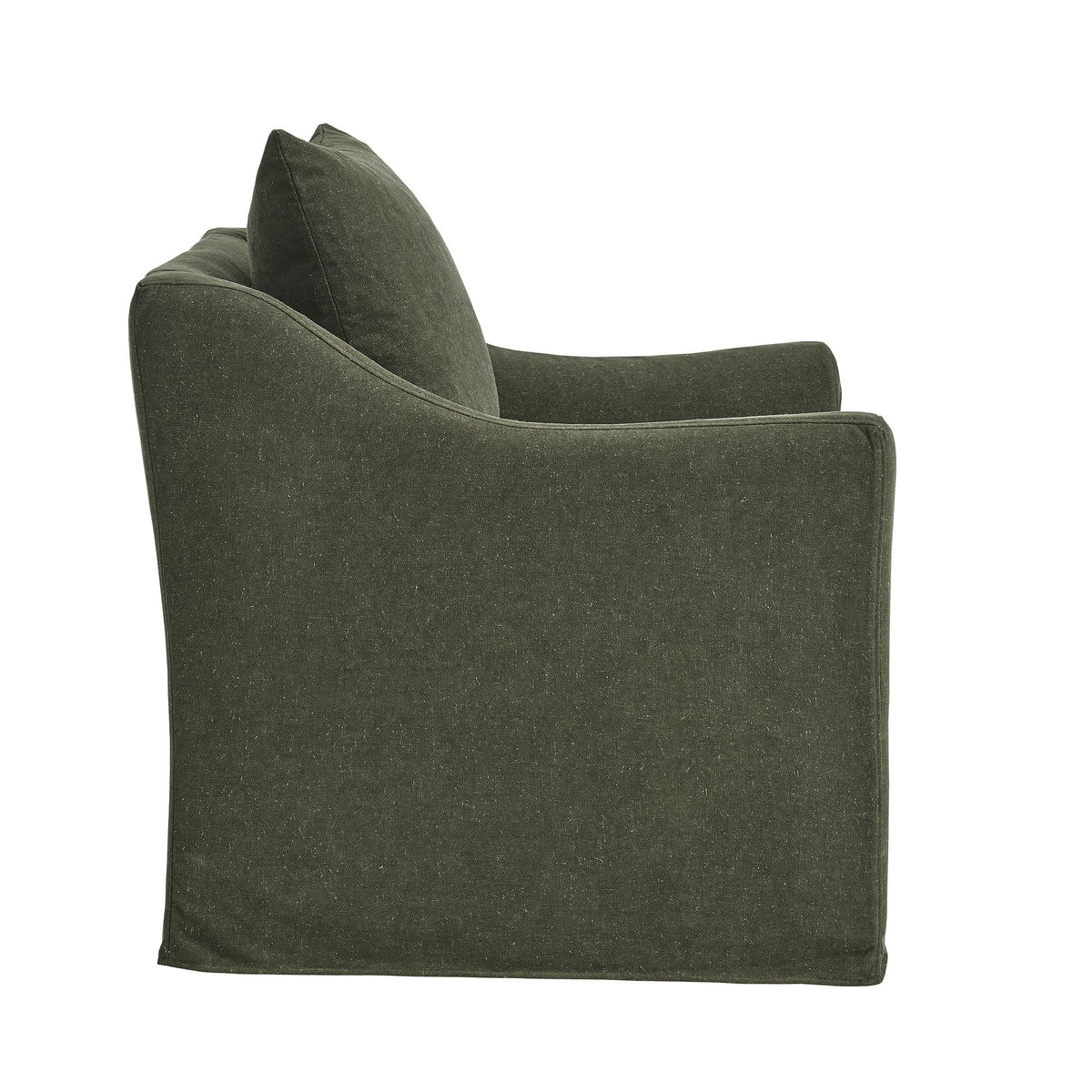Somerset Linen Blend Slipcovered Armchair by Modway