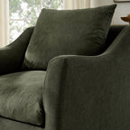 Somerset Linen Blend Slipcovered Armchair by Modway