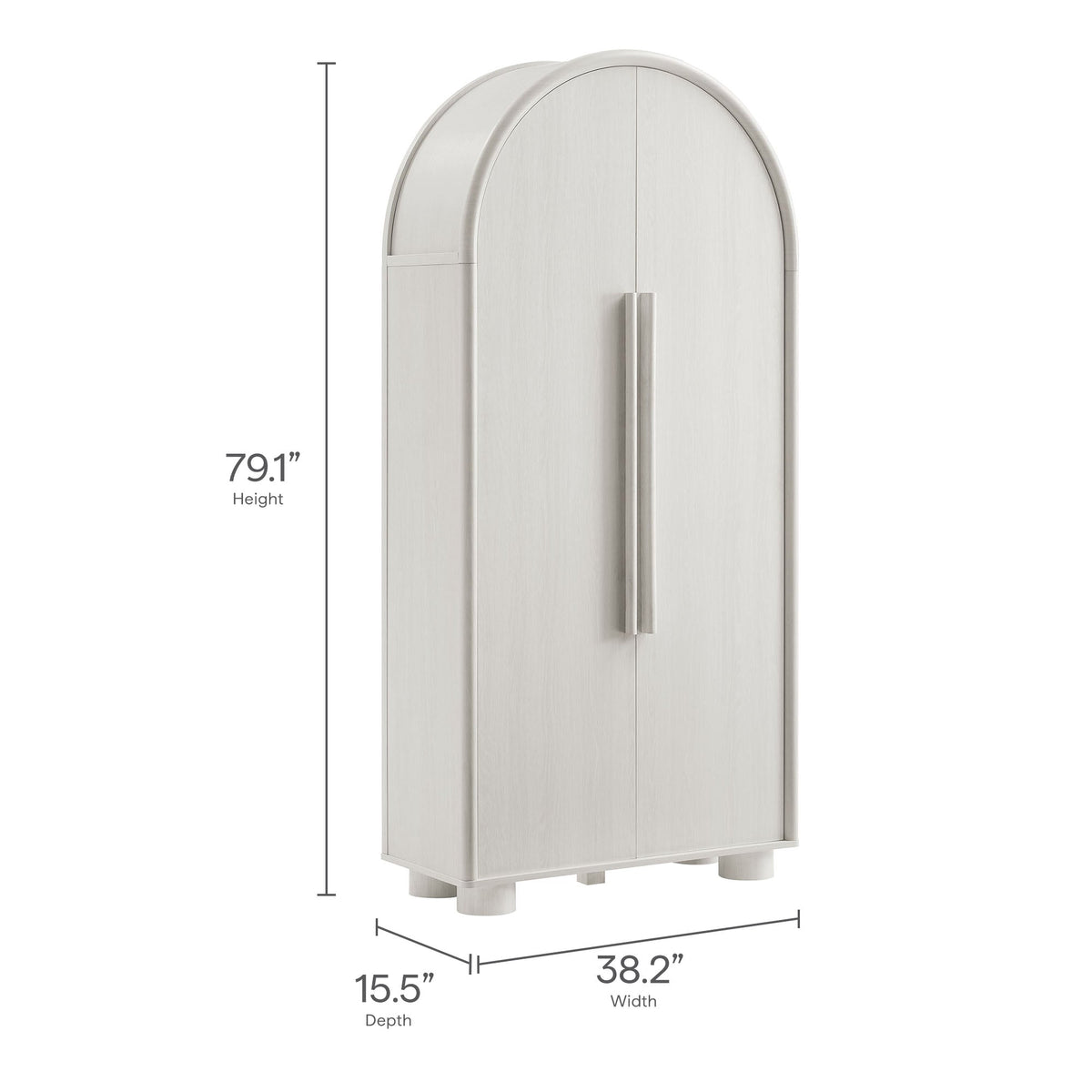 Bellamy Tall Arched Storage Cabinet by Modway