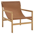 Sonora Leather Sling Chair by Modway