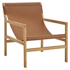 Sonora Leather Sling Chair by Modway