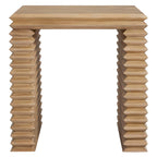 Canto Square 24" Stacked Design End Table by Modway