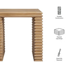 Canto Square 24" Stacked Design End Table by Modway