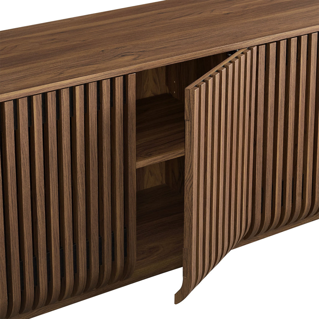 Fortitude 75" Curved Sideboard Storage Cabinet by Modway - EEI-7359