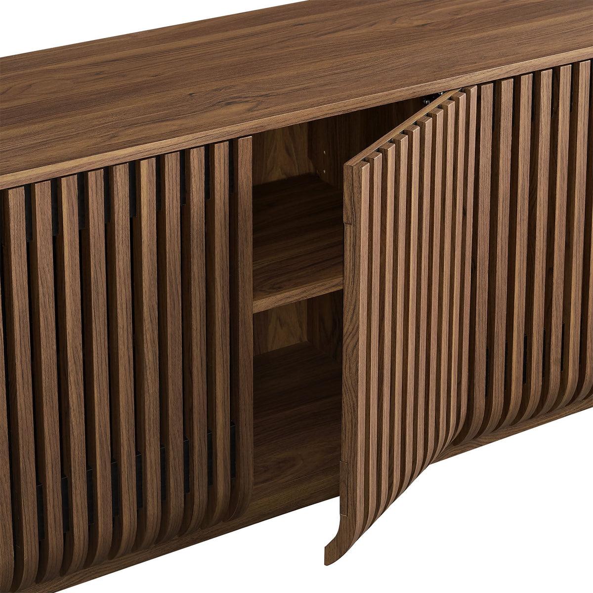 Fortitude 75" Curved Sideboard Storage Cabinet by Modway - EEI-7359