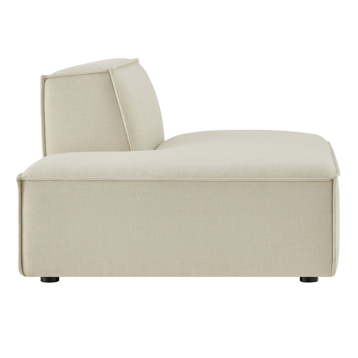 Restore Performance Fabric Upholstered Left-Facing Armless Modular Chaise by Modway