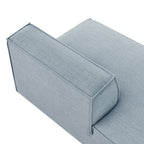 Restore Performance Fabric Upholstered Left-Facing Armless Modular Chaise by Modway