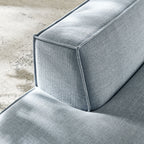 Restore Performance Fabric Upholstered Left-Facing Armless Modular Chaise by Modway