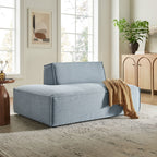 Restore Performance Fabric Upholstered Left-Facing Armless Modular Chaise by Modway