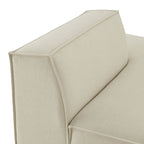 Restore Performance Fabric Upholstered Right-Facing Armless Modular Chaise by Modway
