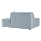 Restore Performance Fabric Upholstered Right-Facing Armless Modular Chaise by Modway
