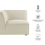 Restore Performance Fabric Upholstered Modular Corner Chair by Modway