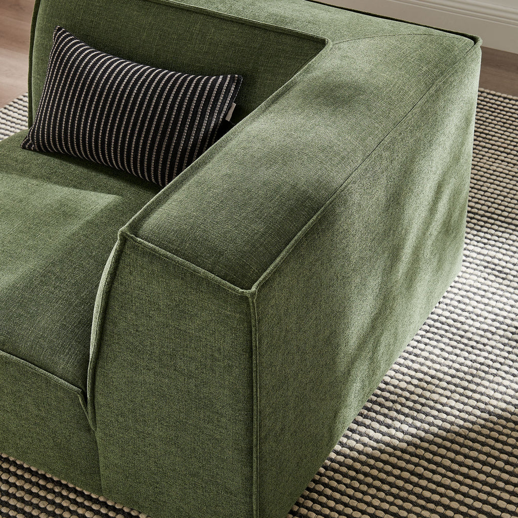 Restore Performance Fabric Upholstered Modular Corner Chair by Modway