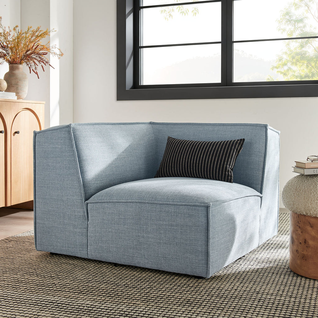 Restore Performance Fabric Upholstered Modular Corner Chair by Modway