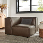 Restore Vegan Leather Modular Corner Chair by Modway