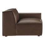 Restore Vegan Leather Right-Facing Modular Lounge Chair by Modway
