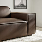 Restore Vegan Leather Right-Facing Modular Lounge Chair by Modway