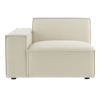 Restore Performance Fabric Upholstered Left-Facing Modular Lounge Chair by Modway