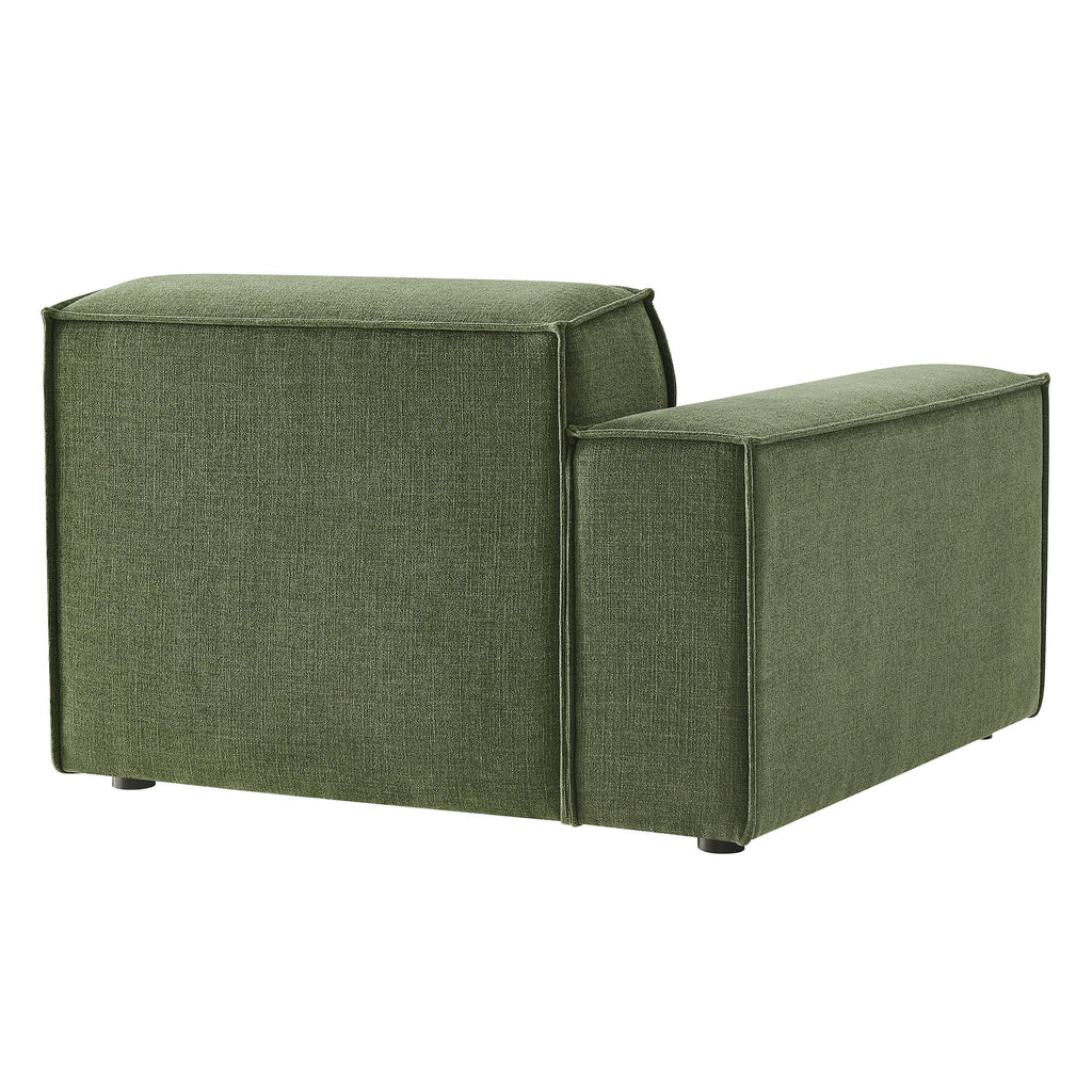 Restore Performance Fabric Upholstered Left-Facing Modular Lounge Chair by Modway