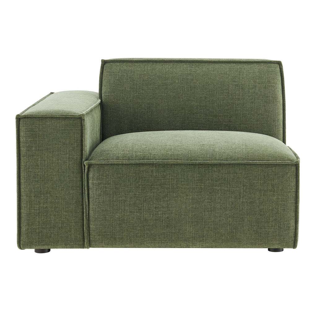 Restore Performance Fabric Upholstered Left-Facing Modular Lounge Chair by Modway