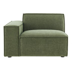 Restore Performance Fabric Upholstered Left-Facing Modular Lounge Chair by Modway