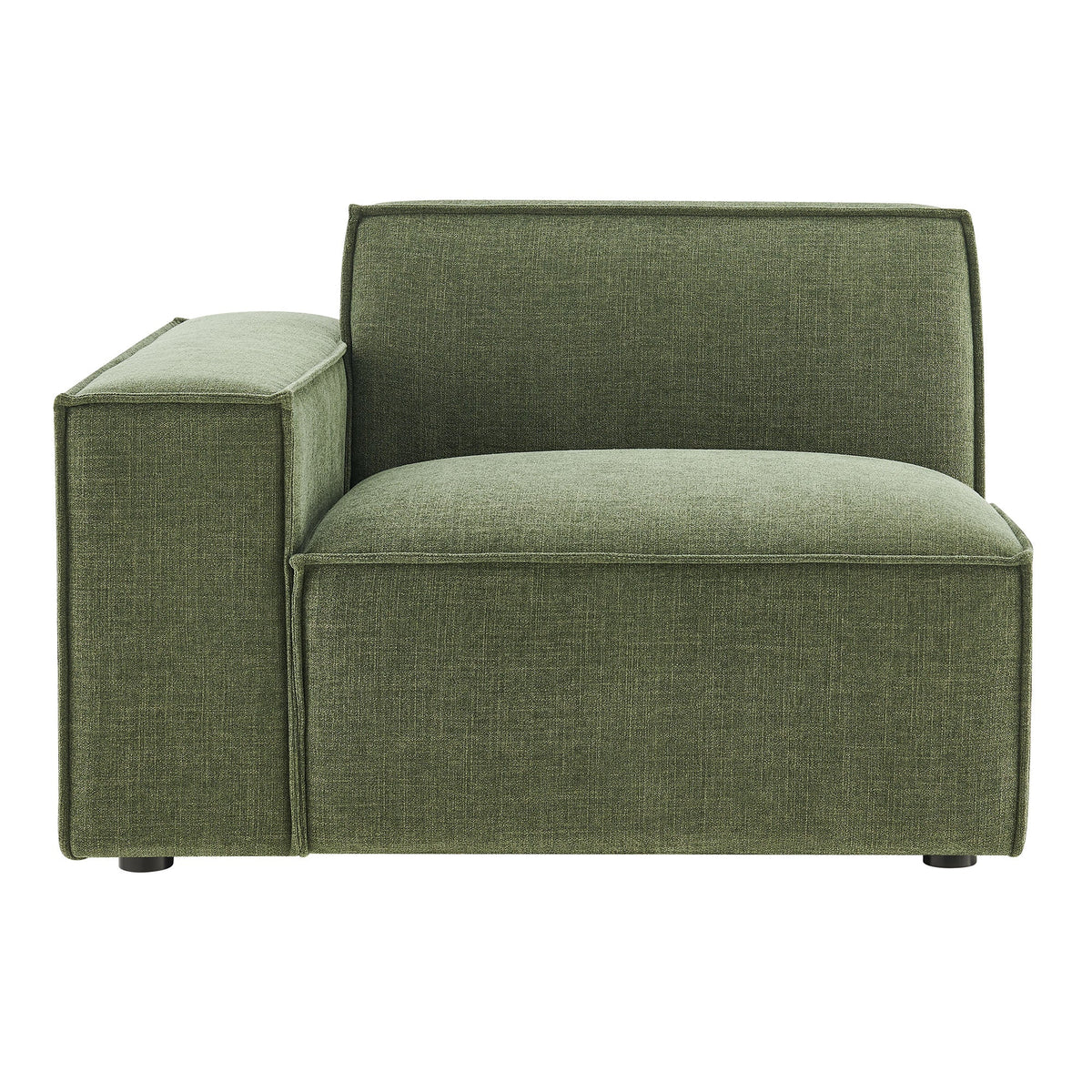 Restore Performance Fabric Upholstered Left-Facing Modular Lounge Chair by Modway
