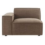 Restore Performance Fabric Upholstered Left-Facing Modular Lounge Chair by Modway