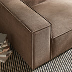 Restore Performance Fabric Upholstered Left-Facing Modular Lounge Chair by Modway