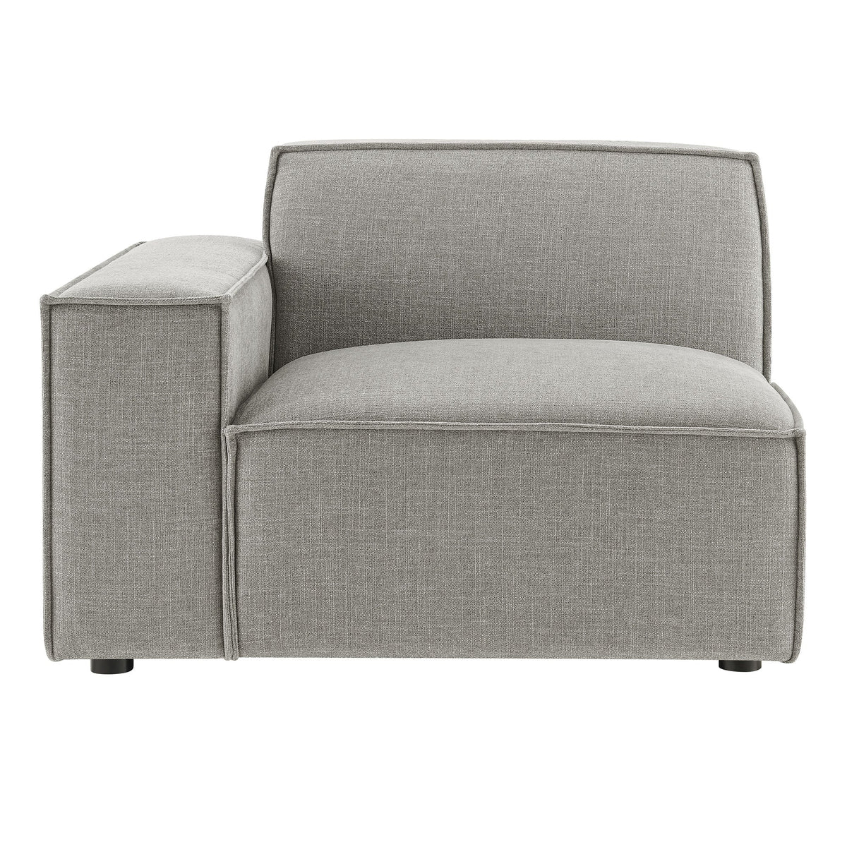 Restore Performance Fabric Upholstered Left-Facing Modular Lounge Chair by Modway