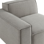 Restore Performance Fabric Upholstered Left-Facing Modular Lounge Chair by Modway