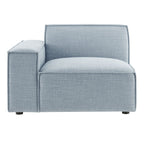 Restore Performance Fabric Upholstered Left-Facing Modular Lounge Chair by Modway