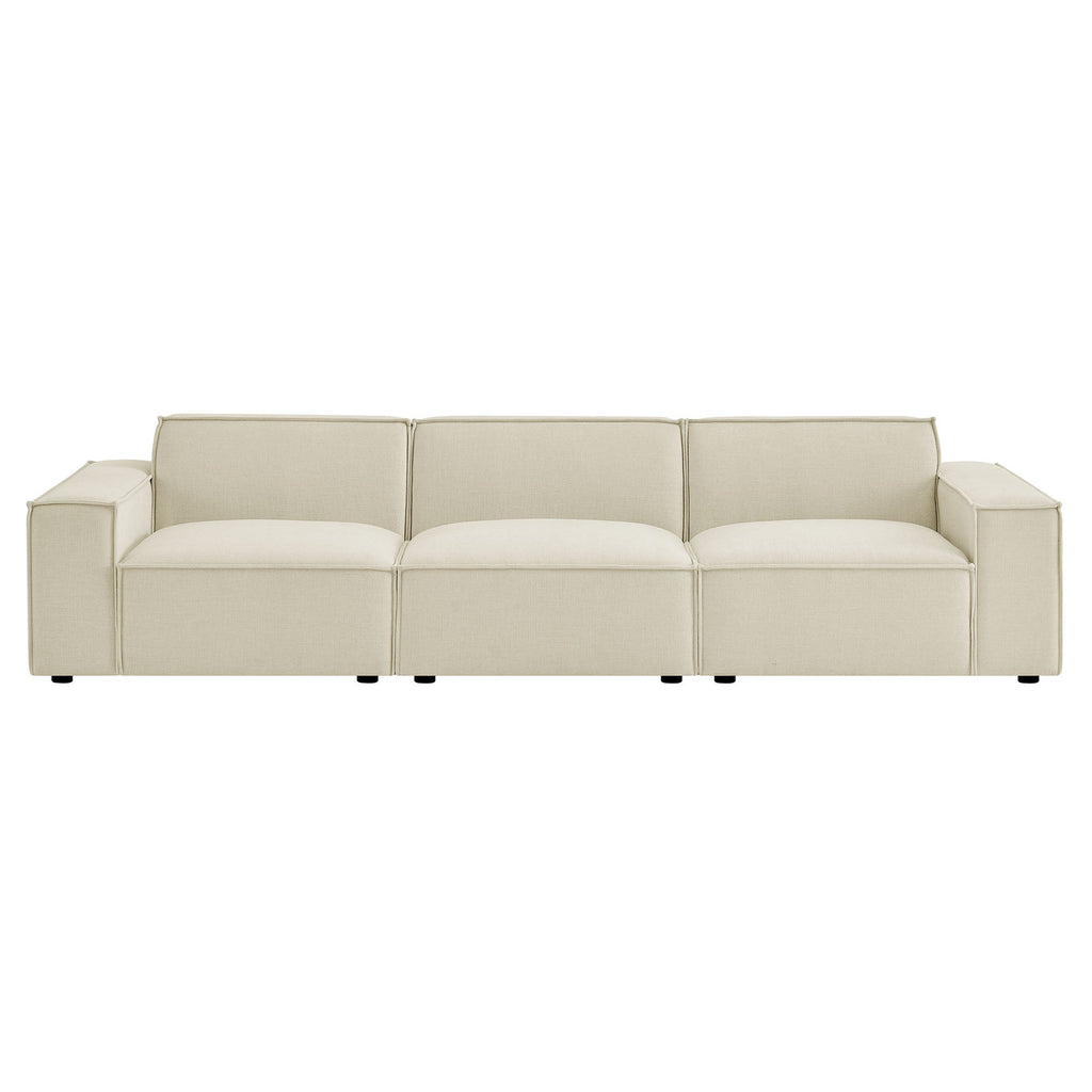 Restore 3-Piece Performance Fabric Upholstered Modular Sofa Set by Modway
