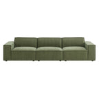 Restore 3-Piece Performance Fabric Upholstered Modular Sofa Set by Modway