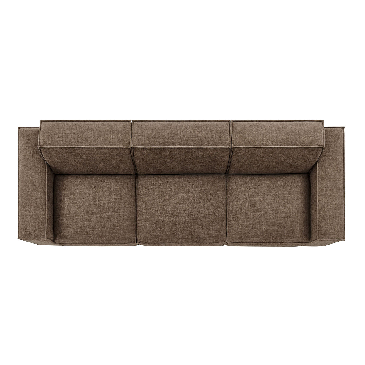 Restore 3-Piece Performance Fabric Upholstered Modular Sofa Set by Modway
