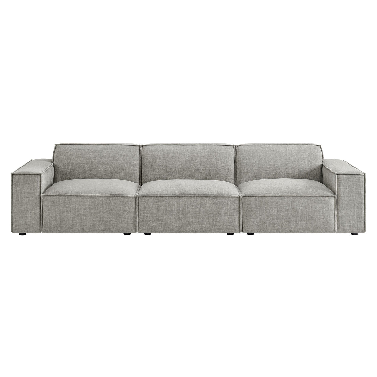 Restore 3-Piece Performance Fabric Upholstered Modular Sofa Set by Modway