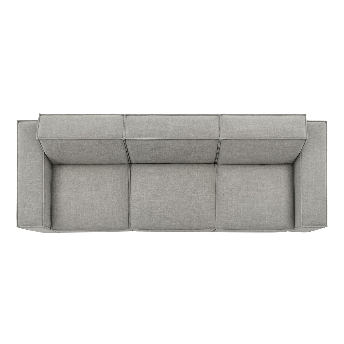 Restore 3-Piece Performance Fabric Upholstered Modular Sofa Set by Modway