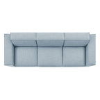 Restore 3-Piece Performance Fabric Upholstered Modular Sofa Set by Modway