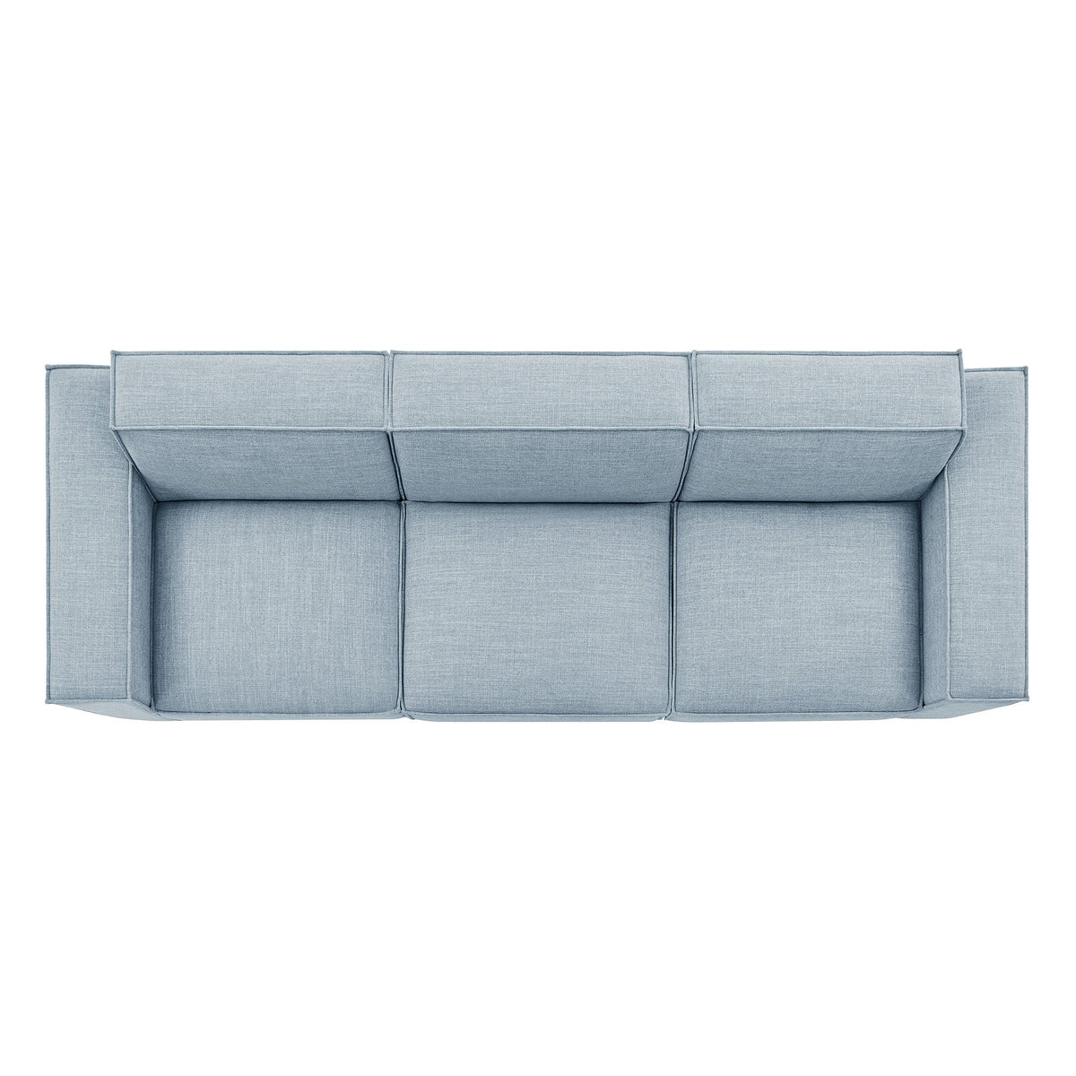 Restore 3-Piece Performance Fabric Upholstered Modular Sofa Set by Modway