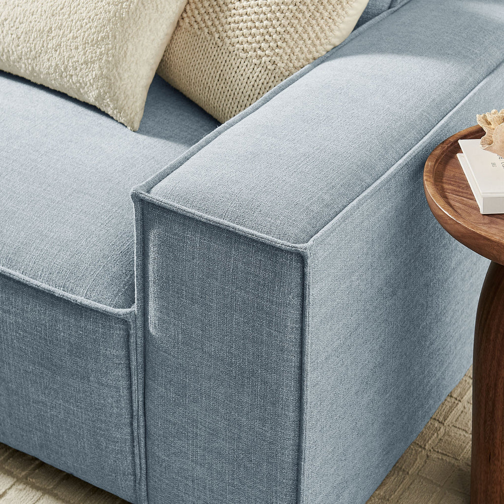 Restore 3-Piece Performance Fabric Upholstered Modular Sofa Set by Modway