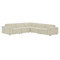 Restore 5-Piece Performance Fabric Upholstered Modular L-Shaped Sofa by Modway