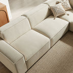 Restore 5-Piece Performance Fabric Upholstered Modular L-Shaped Sofa by Modway