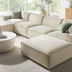 Restore 6-Piece Performance Fabric Upholstered Modular Sectional Sofa by Modway