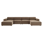 Restore 6-Piece Performance Fabric Upholstered Modular Sectional Sofa by Modway