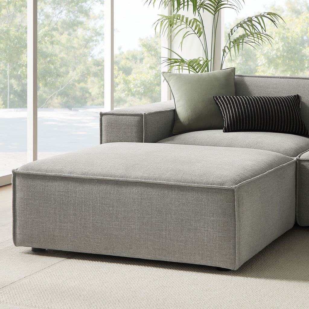 Restore 6-Piece Performance Fabric Upholstered Modular Sectional Sofa by Modway