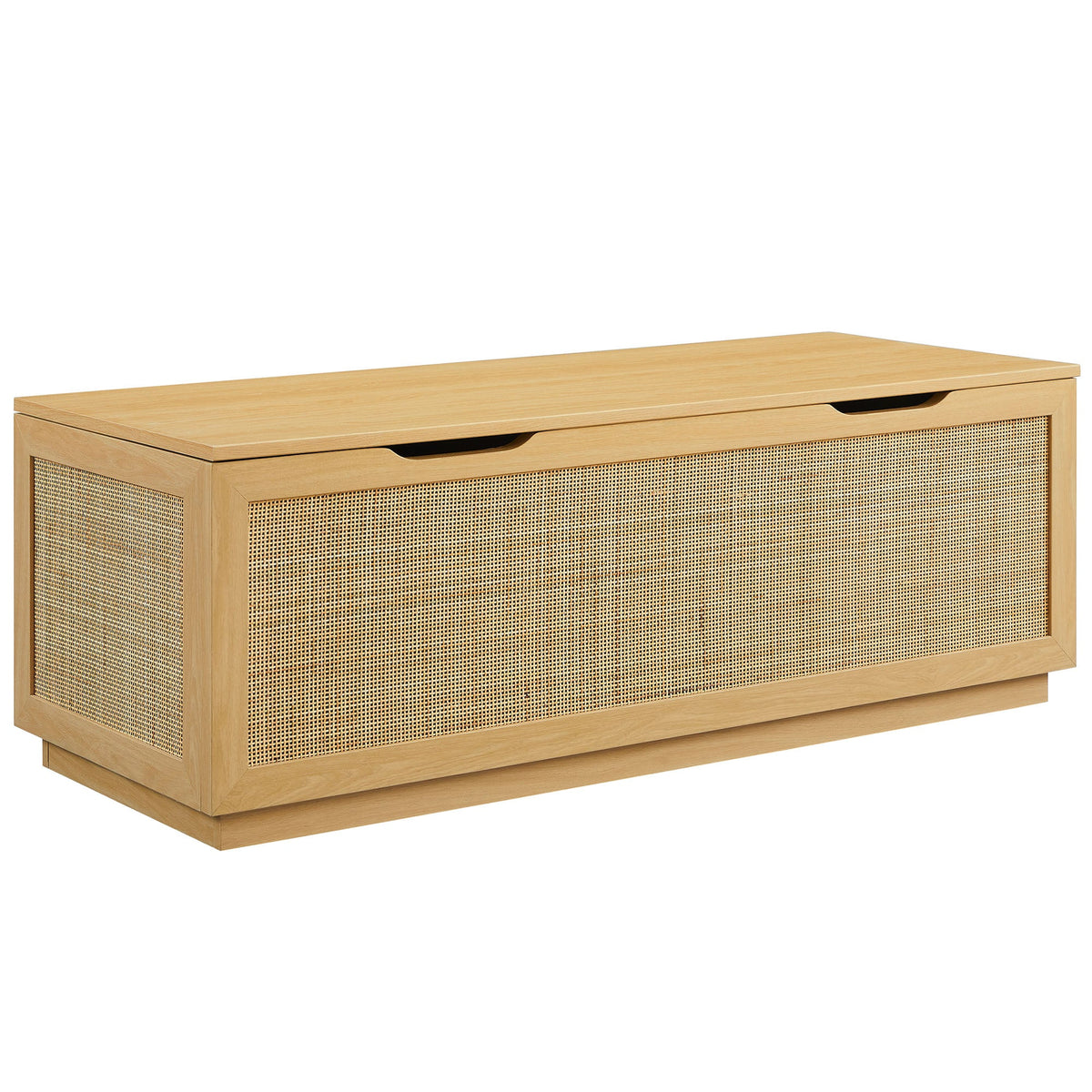 Soma Fluted 3-in-1 Hall Tree With Storage Bench and Coat Rack by Modway