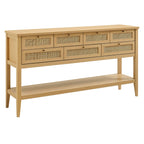 Soma 62 Inch Rattan Console Table by Modway