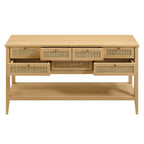 Soma 62 Inch Rattan Console Table by Modway