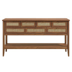 Soma 62 Inch Rattan Console Table by Modway