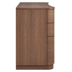 Mirae 55" 6-Drawer Curved Office Desk by Modway