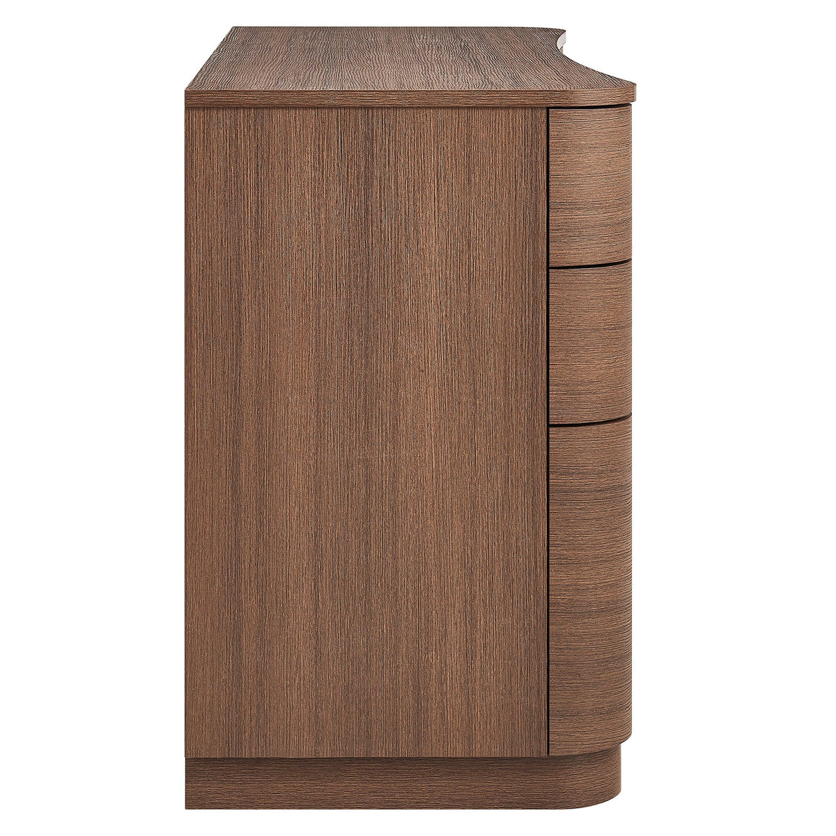 Mirae 55" 6-Drawer Curved Office Desk by Modway